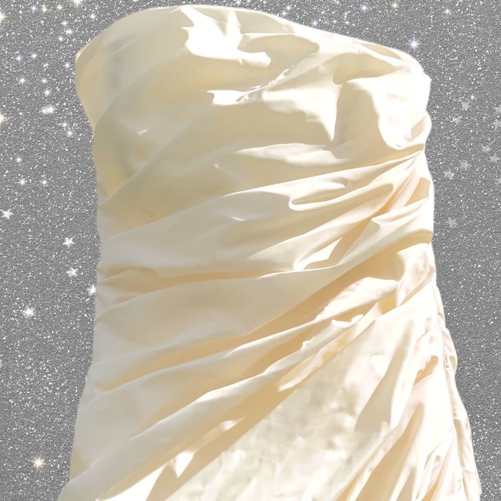 NWT $1500 Ann Taylor | Mermaid |Wedding Dress W/ Ruffled Tiers & Layers - Picture 2 of 16